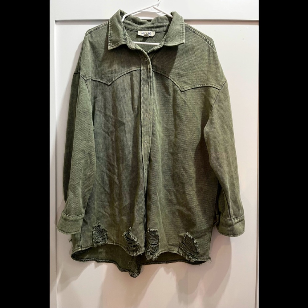 She & Sky Cotton Jacket